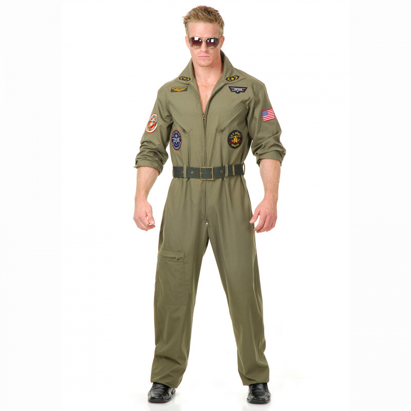 Pilot cosplay kostim za scenske nastupe, unisex, poliester materijal, 90–95% poliester, proljeće 2025