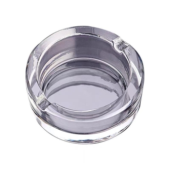 Cenușar de sticlă, Star Source brand, imprimare logo, personalizare disponibilă.