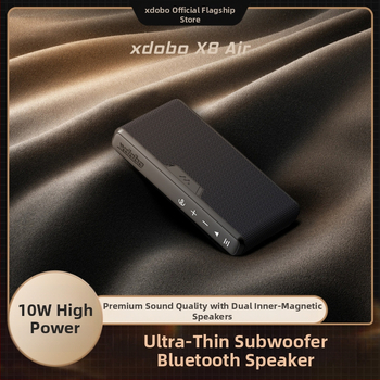 Xidobao X8 Air difuzor Bluetooth – Difuzor portabil pentru exterior, mini, 10W, Bluetooth 5.3, 20Hz-20kHz, distanță de 15 m, baterie încorporată