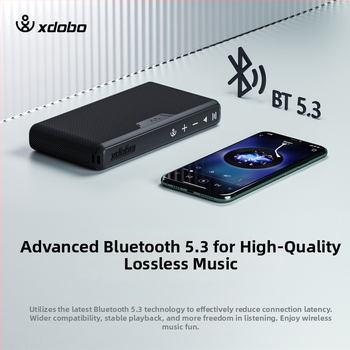Xidobao X8 Air difuzor Bluetooth – Difuzor portabil pentru exterior, mini, 10W, Bluetooth 5.3, 20Hz-20kHz, distanță de 15 m, baterie încorporată