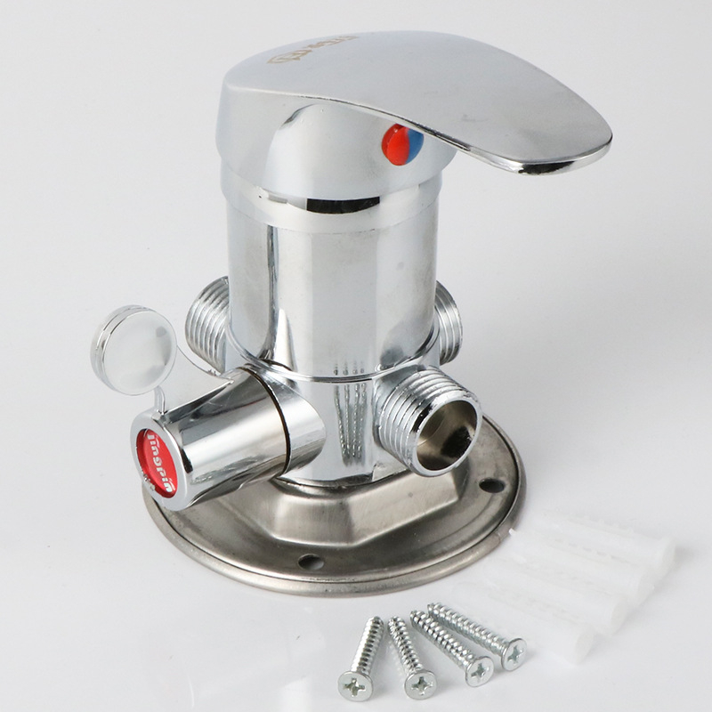 Μείκτης ζετού και ψυχρού νερού για ηλιακό θερμοσίφωνο, διάμετρος 15 mm, πίεση λειτουργίας 6, ζεστό νερό 85°C, κρύο 0°C, Runyang