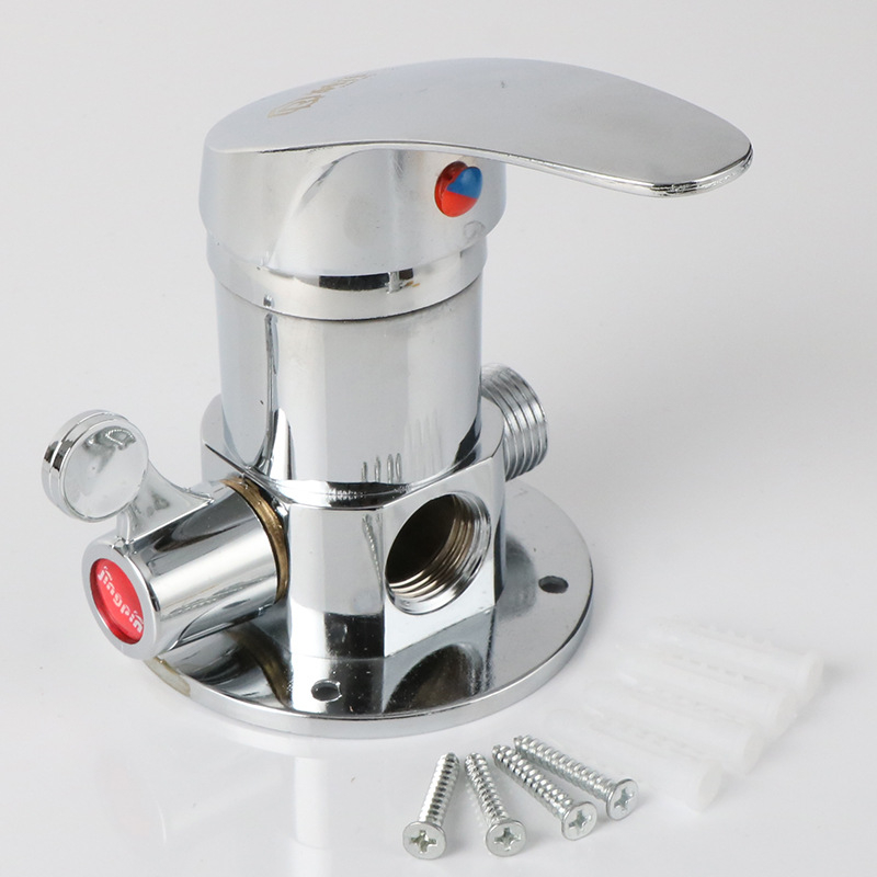 Μείκτης ζετού και ψυχρού νερού για ηλιακό θερμοσίφωνο, διάμετρος 15 mm, πίεση λειτουργίας 6, ζεστό νερό 85°C, κρύο 0°C, Runyang