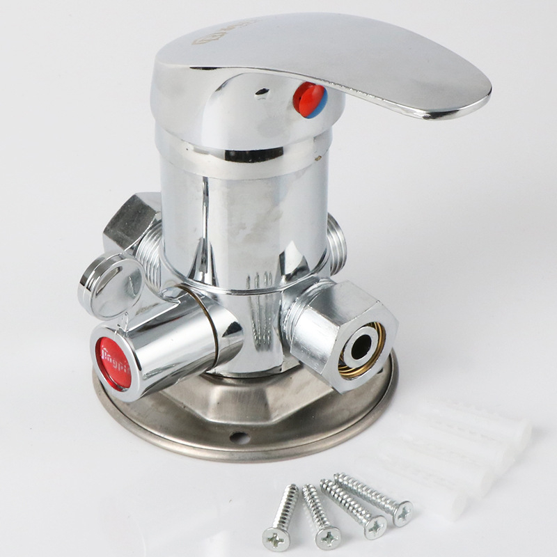 Μείκτης ζετού και ψυχρού νερού για ηλιακό θερμοσίφωνο, διάμετρος 15 mm, πίεση λειτουργίας 6, ζεστό νερό 85°C, κρύο 0°C, Runyang