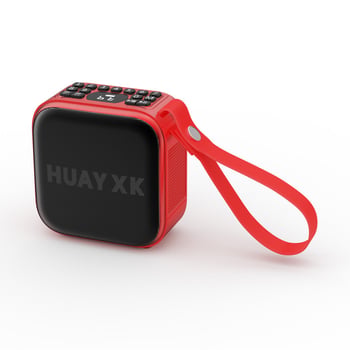 Bežični Bluetooth zvučnik T2 s utorom za karticu, integrirana baterija 1000–1200mAh, Bluetooth 5.0, snaga 10W, raspon frekvencija 100Hz–20kHz