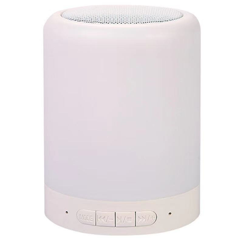 Bluetooth zvučnik s ambijentalnim osvjetljenjem i pametnim glasovnim upravljanjem, noćno svjetlo za spavanje (IPX7 vodootporan, BT 5.2, ugrađena baterija 1000–1200mAh, 50W, domet 10m)