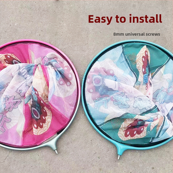 Cap de plasă pentru pescuit din carbon nano cu plasă fină, uscare rapidă, anti-înnodare, adânime 25–30 cm