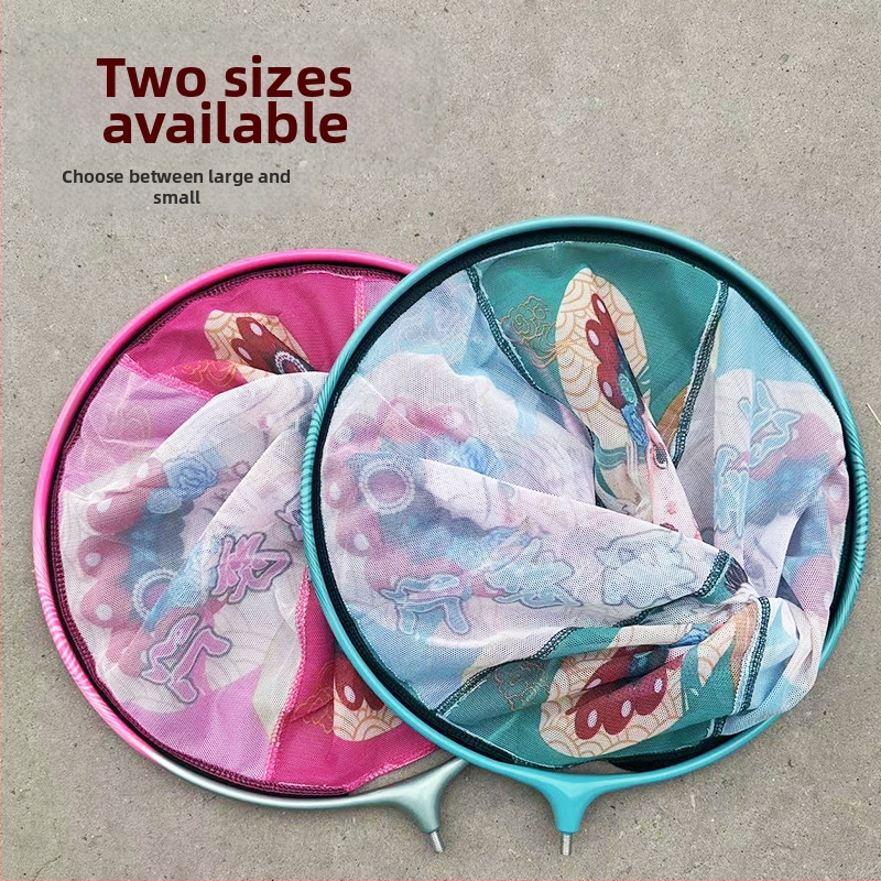 Cap de plasă pentru pescuit din carbon nano cu plasă fină, uscare rapidă, anti-înnodare, adânime 25–30 cm