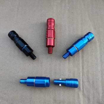 Konektor za ribolovnu mrežu s mehanizmom brzog otpuštanja i glavom protiv okretanja, 8 mm, aluminijska legura