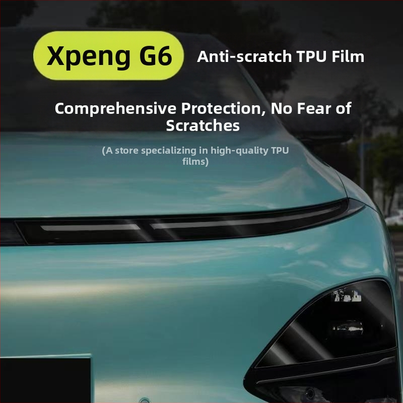 Folie TPU pentru Xiaopeng G6 – protecție pentru ecran interior, clusterul de instrumente și ecranul de navigație
