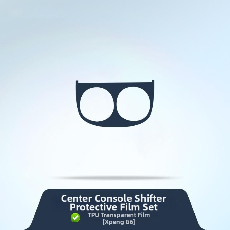 Folie TPU pentru Xiaopeng G6 – protecție pentru ecran interior, clusterul de instrumente și ecranul de navigație