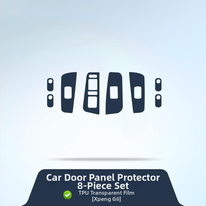 Folie TPU pentru Xiaopeng G6 – protecție pentru ecran interior, clusterul de instrumente și ecranul de navigație