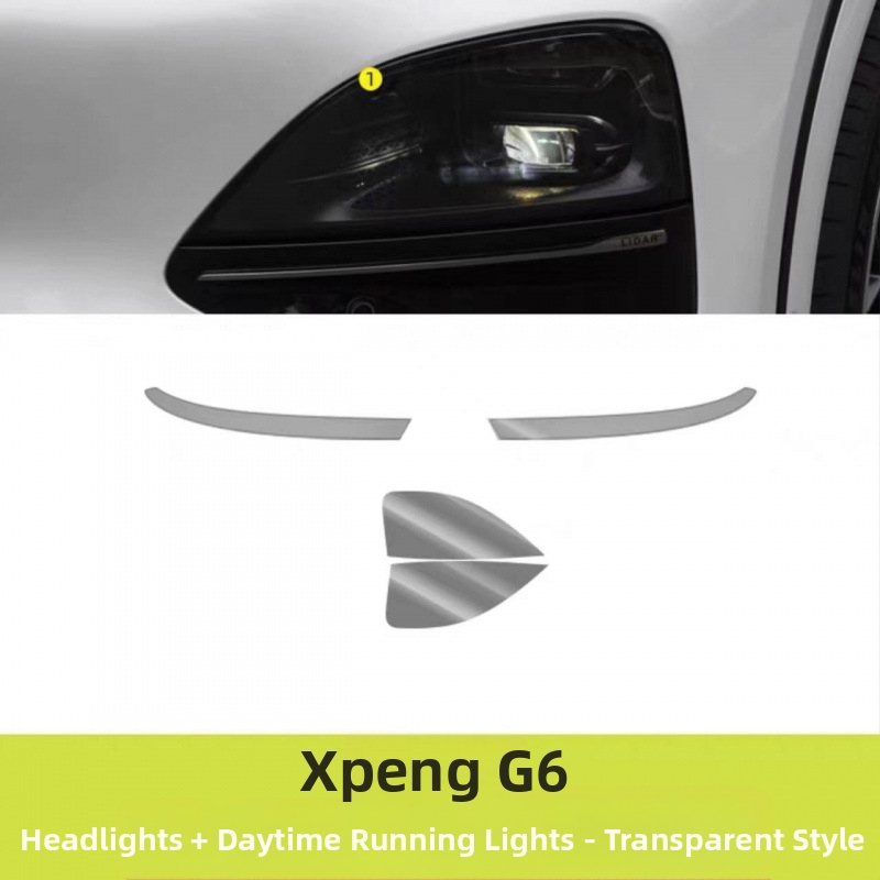 Folie TPU pentru Xiaopeng G6 – protecție pentru ecran interior, clusterul de instrumente și ecranul de navigație