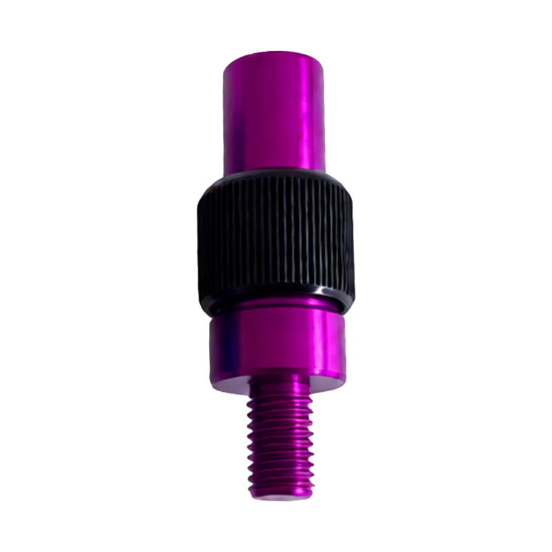 Alumíniumötvözet gyorskioldó hálófej csatlakozó univerzális hálónyélhez, anti-rotációs fej