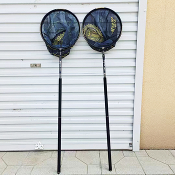Glava mreže za ribolov – mreža od karbonsko-aluminijske legure, nosivost 15 kg, dubina 25 cm