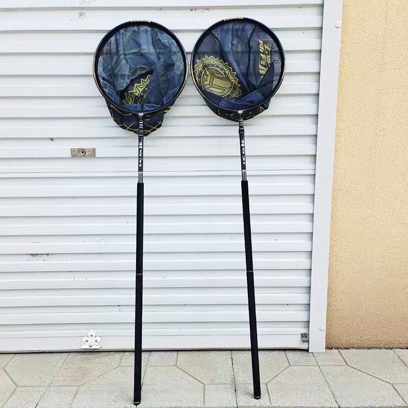 Glava mreže za ribolov – mreža od karbonsko-aluminijske legure, nosivost 15 kg, dubina 25 cm