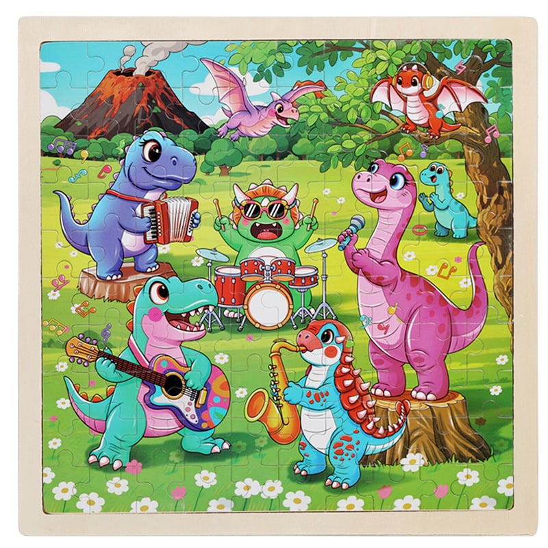 Drveni plošni puzzle za djecu — 100 komada, DIY prijateljski, uzrast 4–6 godina (Materijal: drvo; Broj komada: 100; Kategorija proizvoda: plošni puzzle; Uzrast: 4–6 godina; DIY: Da)