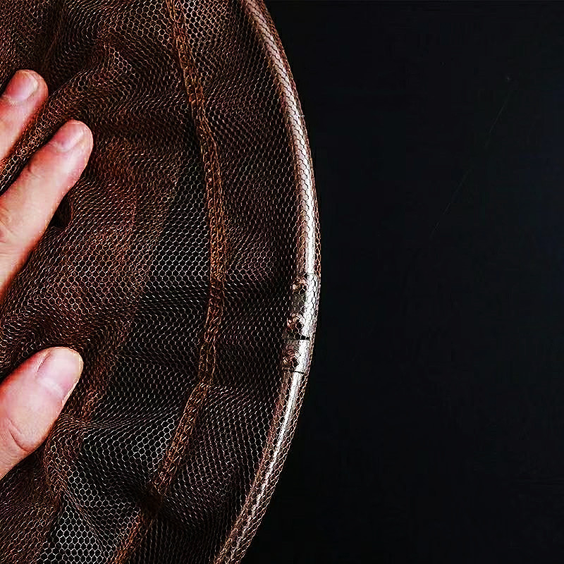 Sklopiva mrežasta glava od nehrđajućeg čelika s ljepilnim premazom protiv zaplitanja, nosivost 7,5 kg, dubina 35 cm