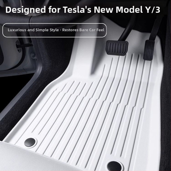 Πάτωμα αυτοκινήτου για Tesla Model 3 και Model Y με πλήρες κάλυμμα, TPES υλικό, χωρίς λογότυπο
