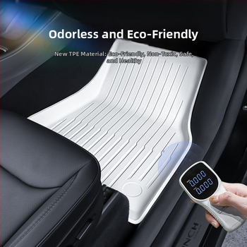 Πάτωμα αυτοκινήτου για Tesla Model 3 και Model Y με πλήρες κάλυμμα, TPES υλικό, χωρίς λογότυπο