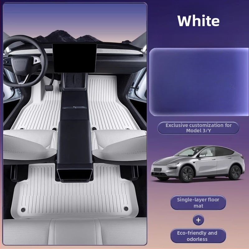 Πάτωμα αυτοκινήτου για Tesla Model 3 και Model Y με πλήρες κάλυμμα, TPES υλικό, χωρίς λογότυπο