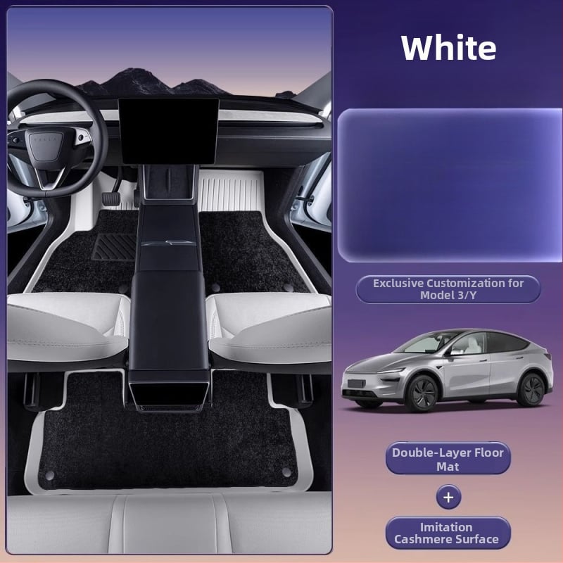 Πάτωμα αυτοκινήτου για Tesla Model 3 και Model Y με πλήρες κάλυμμα, TPES υλικό, χωρίς λογότυπο