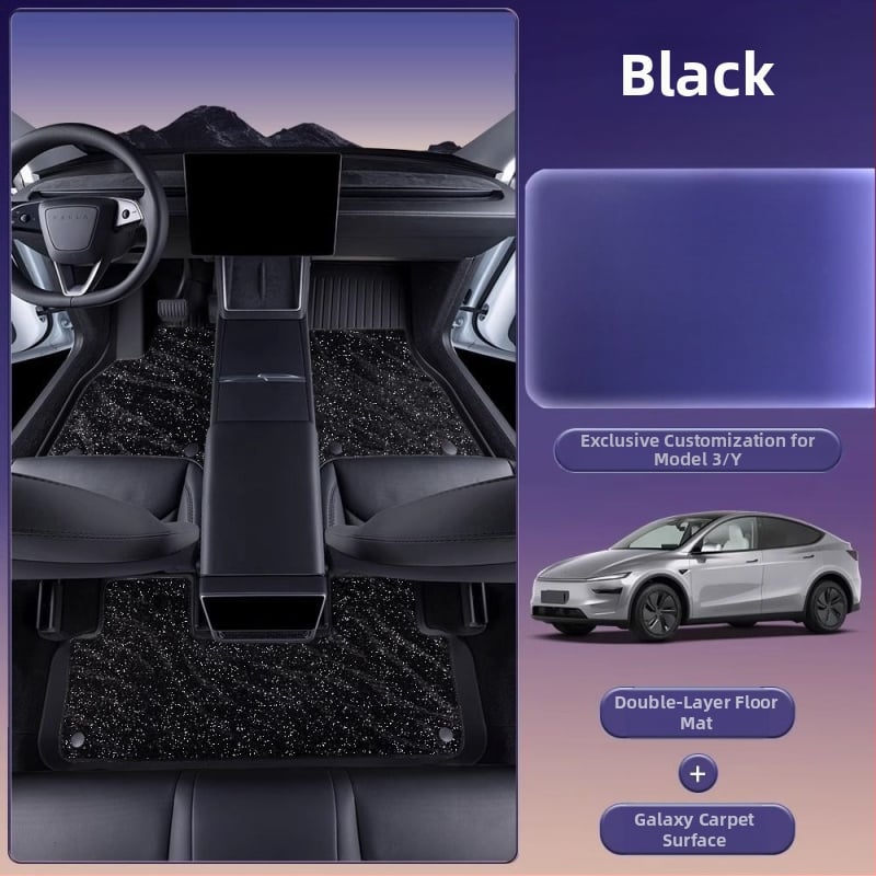 Πάτωμα αυτοκινήτου για Tesla Model 3 και Model Y με πλήρες κάλυμμα, TPES υλικό, χωρίς λογότυπο