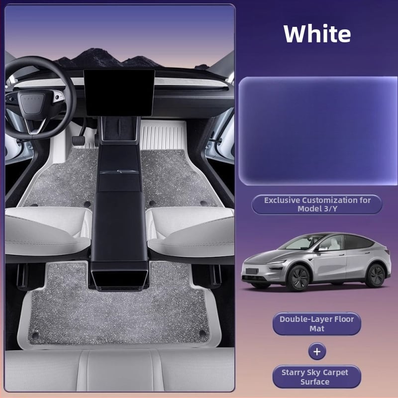 Πάτωμα αυτοκινήτου για Tesla Model 3 και Model Y με πλήρες κάλυμμα, TPES υλικό, χωρίς λογότυπο