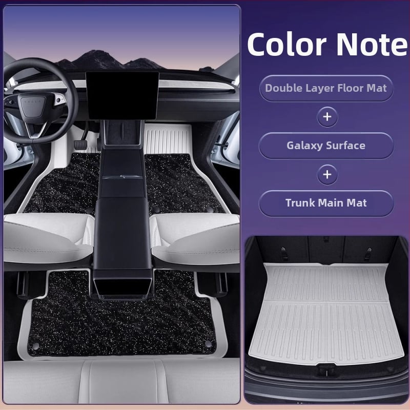 Πάτωμα αυτοκινήτου για Tesla Model 3 και Model Y με πλήρες κάλυμμα, TPES υλικό, χωρίς λογότυπο