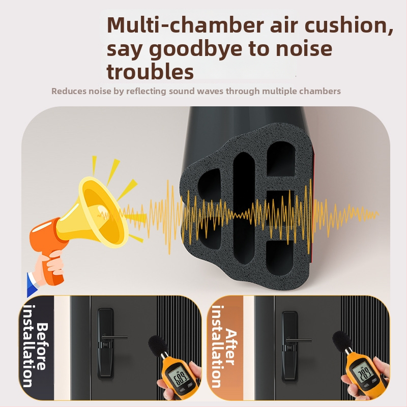 Mary kombinovaný tesniaci pás na dvere, moderný minimalistický štýl, model Other