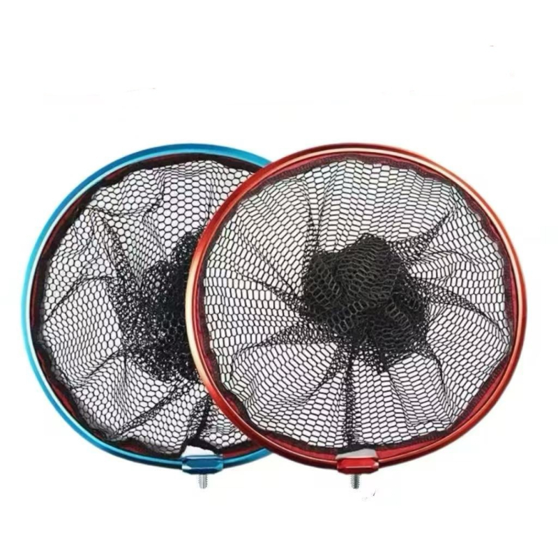 Aluminijska legura gumirana mrežna glava za mreže za ribolov - mrežni materijal: nano ljepilo premaz; nosivost oko 30 kg; dubina 35/40/45/50 cm; marka Haishang zhisheng