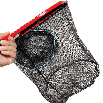 Fishnado hálófej integrált megerősítéssel és vastag ragasztott hálóanyaggal – szén- és alumínium konstrukció