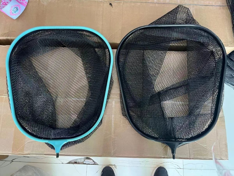 Fishnado hálófej integrált megerősítéssel és vastag ragasztott hálóanyaggal – szén- és alumínium konstrukció