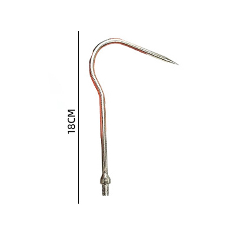 Ice Fishing Skimmer Head, Rozsdamentes acél, Jégbontó, Horgászfelszerelés