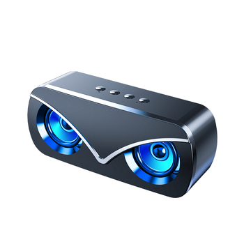 Vízálló Bluetooth hangszóró, 32GB TF kártya támogatás, Bluetooth 5.0, 8 órás lejátszás, két hangszóró