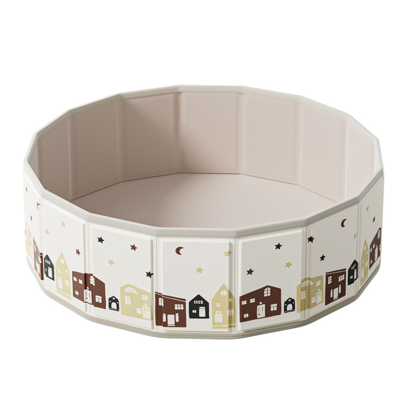 Set za pijesak s temom svemira za unutarnju upotrebu, netoksičan, set za igru pijeska s ogradom za kuglice, za djecu 0–3 godine, brend Summer Flower