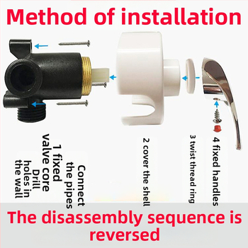 DS-663 Πλαστικό χερούλι βαλβίδας ανάμειξης για ηλεκτρικό θερμοσίφωνα, μοντέλο DS-663, CE πιστοποιημένο