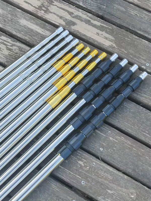 Rozsdamentes acél teleszkópos horgászhálóbot, 2–6 szakasz, állítható pozíció