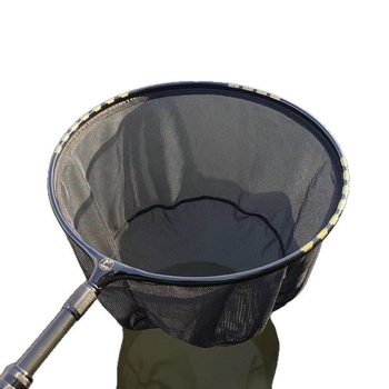 Legyezőhorgász hálófej, cserélhető nylon hálóval, leválasztható fej, különleges alakú alumínium ötvözet, állítható mélység