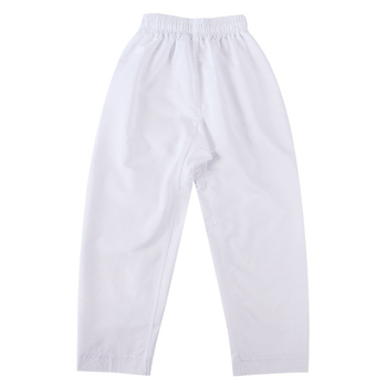 Pantaloni de antrenament Taekwondo, țesătură din bumbac respirabilă, model carouri și puncte, căptușeală bumbac 80%, toleranță 0,3