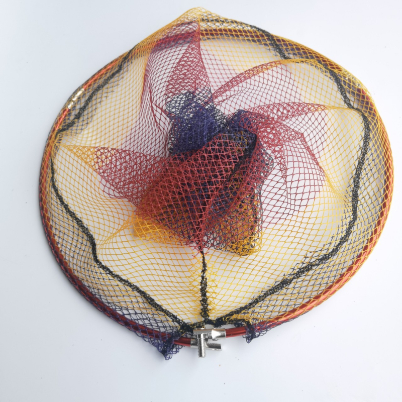 Sklopivi kružni mrežni prsten od aluminijske legure, s 8 mm spojkom – ribolovna oprema