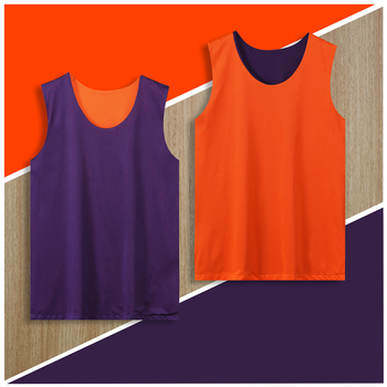 Kétoldalas, kétszintes kosárlabda mez edző- és mérkőzésre — lélegző, gyorsan száradó, ujjatlan, poliészter keverék, uniszex