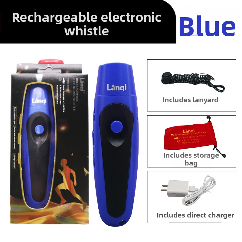 Myka Fluieră electronică de arbitru – ABS reîncărcabil, sunet puternic, pentru baschet și volei