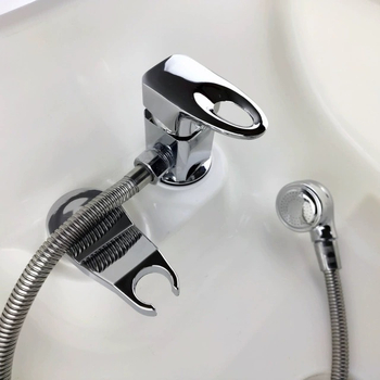 Krevetni miješac za šampon – topla/hladna voda, keramički disk, tijelo od cinkovog legura