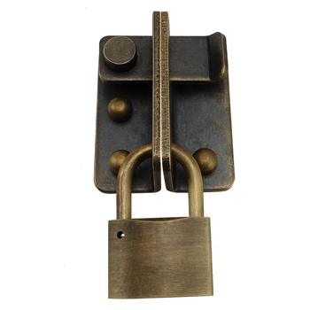 Latch Hasp – mesing, elektroplatirani završetak, novi kineski stil, Chengyu