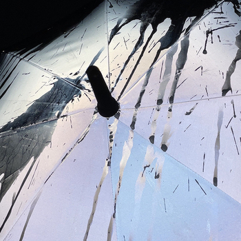 Kermit sklopivi kišobran s UV zaštitom UPF 50+, 210T poliester tkanina, 8 rebara, čelični štap