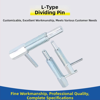 L-σχήματος knob plunger indexing pin, πρότυπο LBLT/LBLTS, γυαλισμένη επιφάνεια, Precision aiming