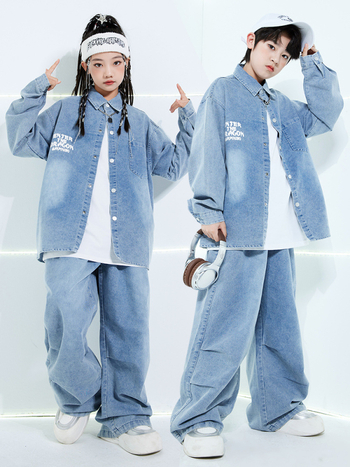 Dječji hip-hop odjevni komad, unisex, 90% pamuk, za djecu od 8 godina, jesen 2024