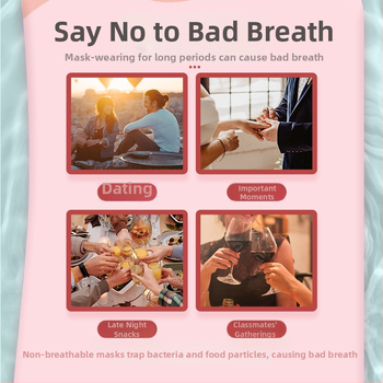 Еднократна мини четка за зъби с пукащи топчета, многофункционална зъбна нишка, освежаващ дъх, чиста уста, подходяща за пътуване (Материал: пластмаса (PU); Срок на годност: 360 дни; Опаковка: 100 бр.; 10 пръчки в опаковка; Печат на лого и персонализация нал