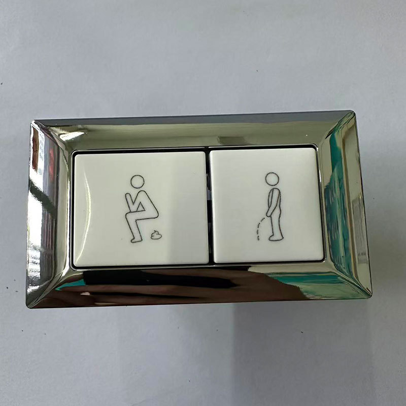 Toaletni dodaci – ventil za ulaz vode, gornji i donji ventil za odvodnju, ABS trodijelni set