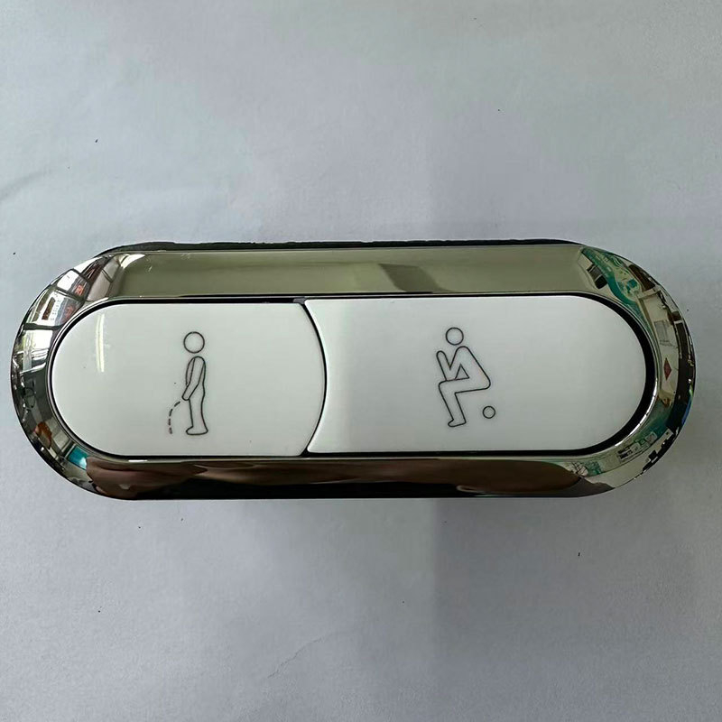 Toaletni dodaci – ventil za ulaz vode, gornji i donji ventil za odvodnju, ABS trodijelni set